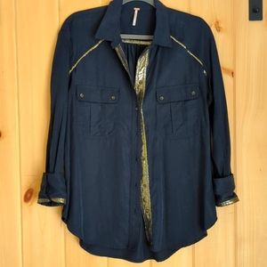Free People Button down shirt